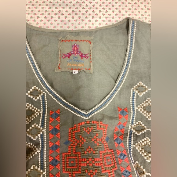 Johnny Was LA Stevie linen dress. - Picture 7 of 13